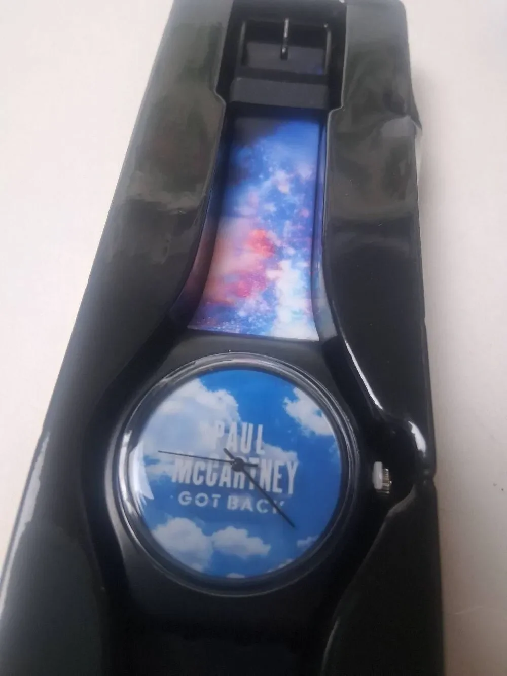 Paul McCartney- Brand New-Got Back 2025 VIP Gift Watch 40mm Black Resin Case